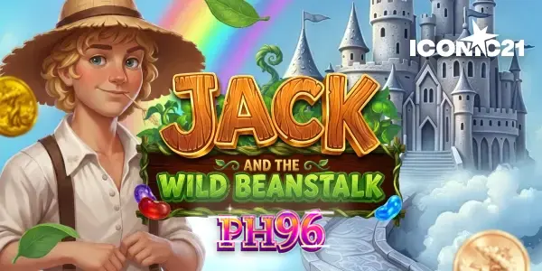 Isang makulay at mahiwagang tanawin mula sa slot game na Jack and the Wild Beanstalk.